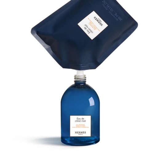 HERMÈS Eau de citron noir - Recharge gel moussant mains et